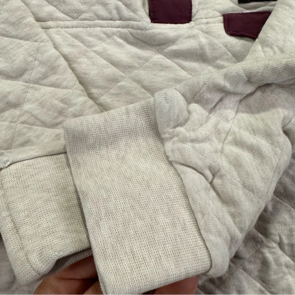 Patagonia  Organic Cotton Quilted Snap-T Pullover  Outdoor Girl’s Size Small